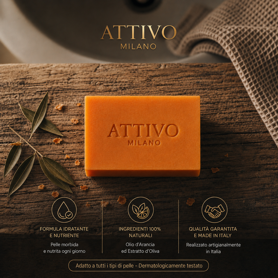 ATTIVO Sapone Anti-Nonenal — Elimina l'Odore da Invecchiamento
